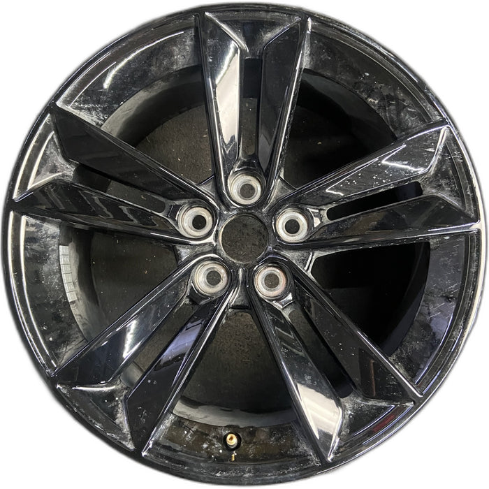 18" MUSTANG 24-25 18x8.5, Original OEM Wheel Rim - Front View