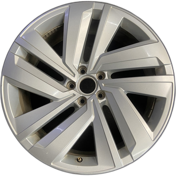 20" ATLAS 21 20x8, 5 spoke, double spoke, bent spoke Original OEM Wheel Rim - Front View