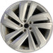 20" ATLAS 21 20x8, 5 spoke, double spoke, bent spoke Original OEM Wheel Rim - Front View
