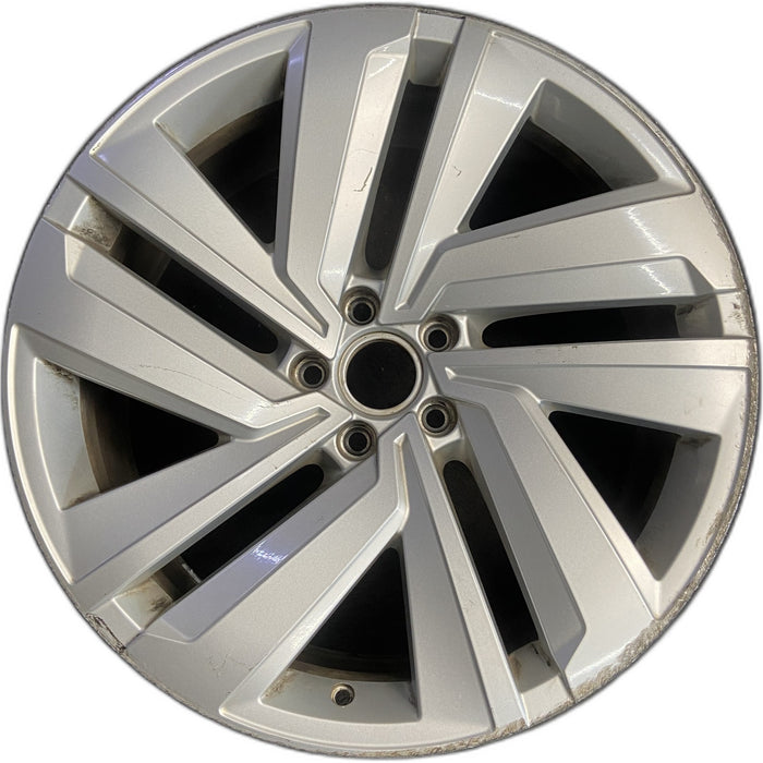 20" ATLAS 21 20x8, 5 spoke, double spoke, bent spoke Original OEM Wheel Rim - Front View