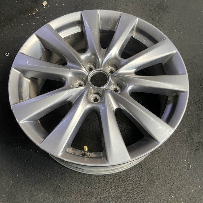 18" MAZDA 3 19-22 18x7 , 10 spoke, metallic silver Original OEM Wheel Rim - View 7