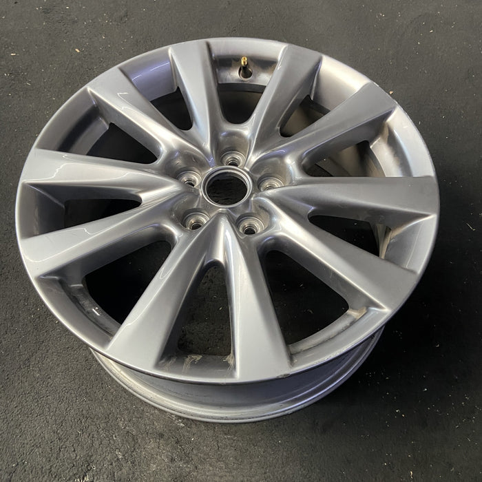 18" MAZDA 3 19-22 18x7 , 10 spoke, metallic silver Original OEM Wheel Rim - View 8