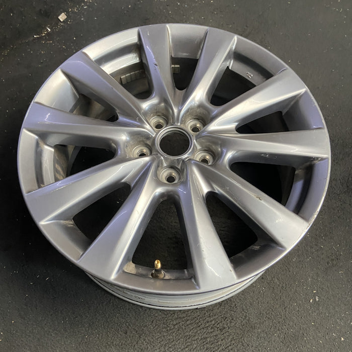 18" MAZDA 3 19-22 18x7 , 10 spoke, metallic silver Original OEM Wheel Rim - View 7