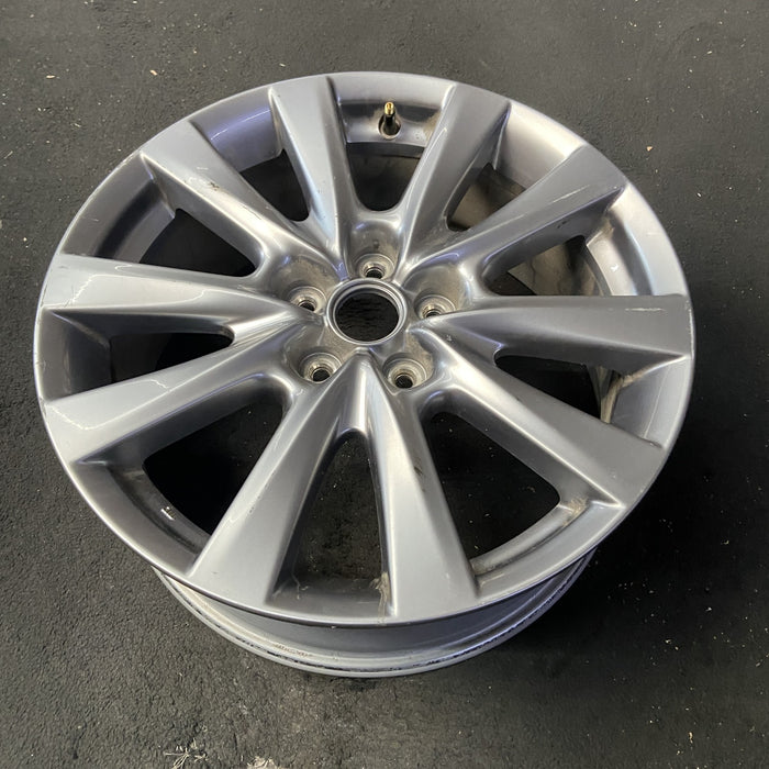 18" MAZDA 3 19-22 18x7 , 10 spoke, metallic silver Original OEM Wheel Rim - View 8