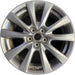 18" MAZDA 3 19-22 18x7 , 10 spoke, metallic silver Original OEM Wheel Rim - Front View