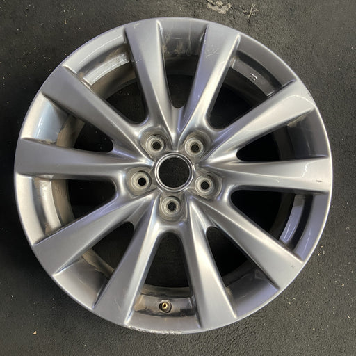18" MAZDA 3 19-22 18x7 , 10 spoke, metallic silver Original OEM Wheel Rim - Additional View