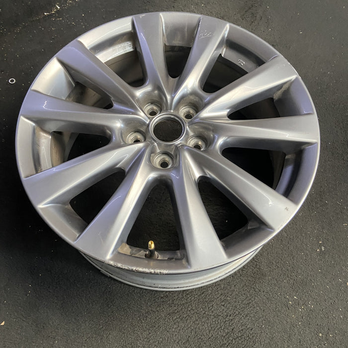 18" MAZDA 3 19-22 18x7 , 10 spoke, metallic silver Original OEM Wheel Rim - View 7