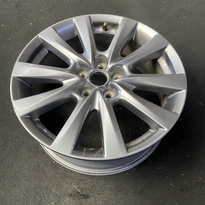 18" MAZDA 3 19-22 18x7 , 10 spoke, metallic silver Original OEM Wheel Rim - View 8