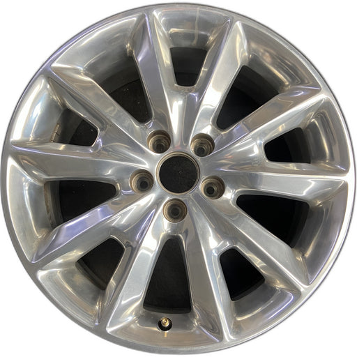 18" CHEROKEE 14-15 18x7, , polished Original OEM Wheel Rim - Front View