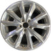 18" CHEROKEE 14-15 18x7, , polished Original OEM Wheel Rim - Front View