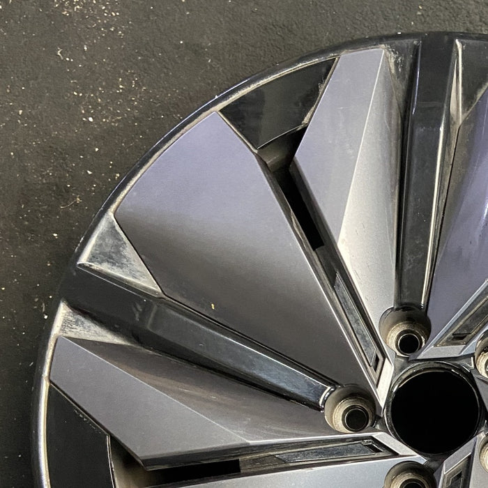 19" ARIYA 23-25 19x7.5, 10 spoke Original OEM Wheel Rim - Side Profile