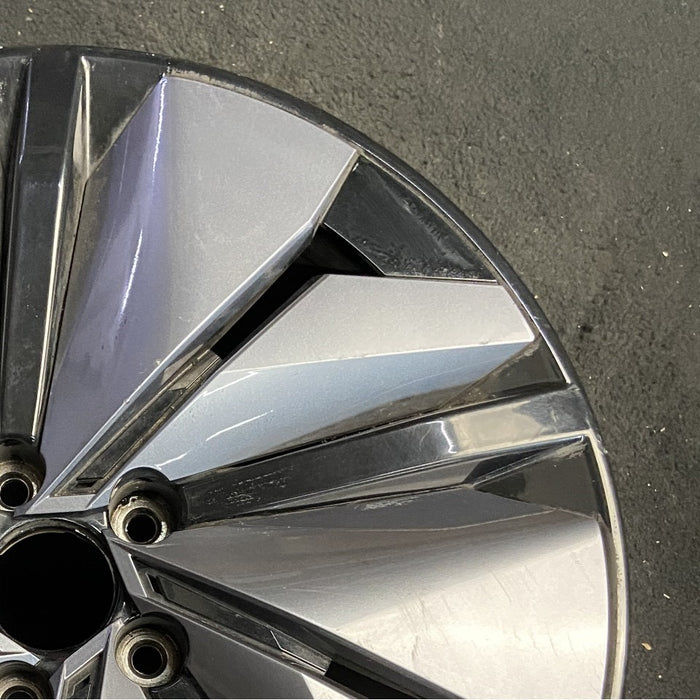 19" ARIYA 23-25 19x7.5, 10 spoke Original OEM Wheel Rim - Close-Up Detail
