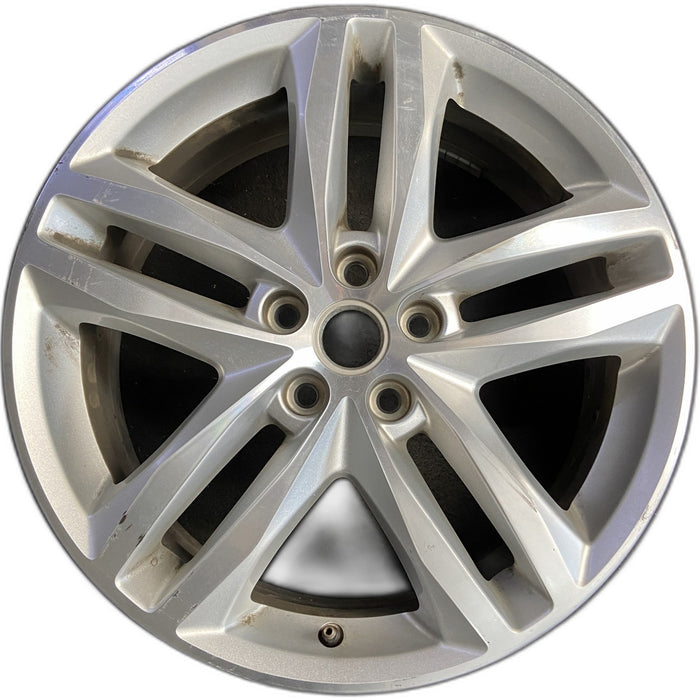 19" EQUINOX 18-19 19x7.5, 10 spoke Original OEM Wheel Rim - Front View