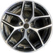 17" FOCUS 15-17 17x7 , 10 spoke, , machined face with black background Original - Front View