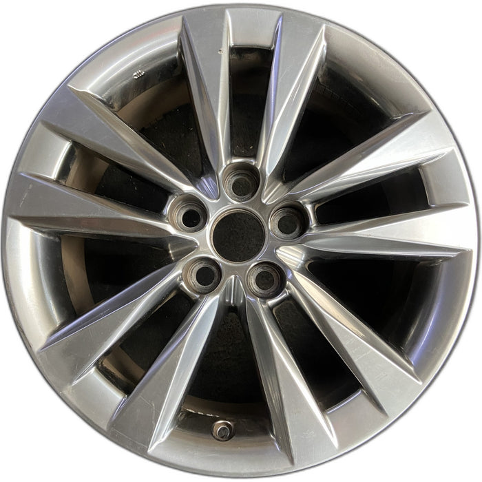 18" LEXUS LS460 13-17 , 18x7.5, Original OEM Wheel Rim - Front View