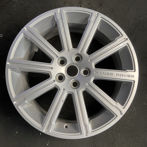 20" RANGE ROVER 10-11 , 20x8.5, 10 single spokes , finish Original OEM Wheel Rim - Additional View