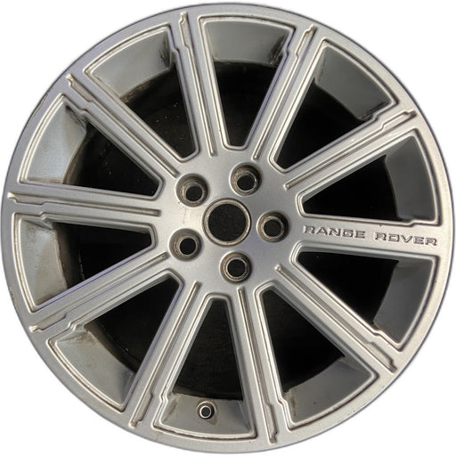 20" RANGE ROVER 10-11 , 20x8.5, 10 single spokes , finish Original OEM Wheel Rim - Front View