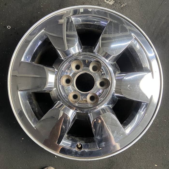 20" SIERRA 1500 PICKUP 09-11 20x8.5, 6 spoke, chrome, flat faced spoke, w/encirc - Additional View