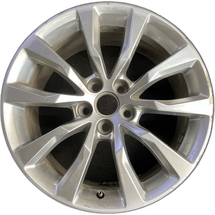19" XTS 15-17 19x8.5, opt RT9 Original OEM Wheel Rim - Front View