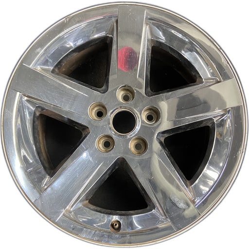 20" DODGE 1500 PICKUP 09-10 20x9 , 5 spoke Original OEM Wheel Rim - Front View