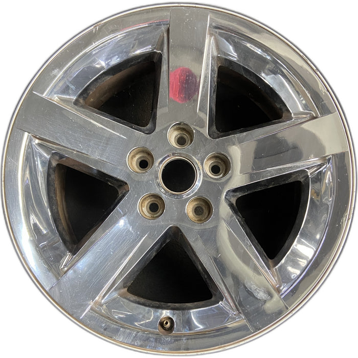 20" DODGE 1500 PICKUP 09-10 20x9 , 5 spoke Original OEM Wheel Rim - Front View