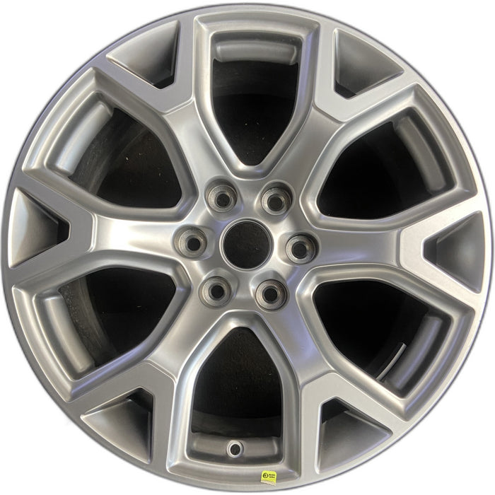 20" WAGONEER 22 20x9, , Y spoke, silver Original OEM Wheel Rim - Front View
