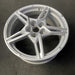 19" CORVETTE 20-22 front, , 5 spoke, gloss silver Original OEM Wheel Rim - View 8