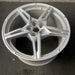 20" CORVETTE 20-22 rear, , 5 spoke, gloss silver Original OEM Wheel Rim - View 8