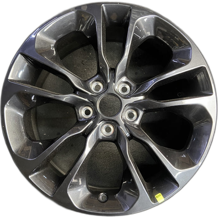 20" DURANGO 19-20 20x8, , double spoke, bronze Original OEM Wheel Rim - Front View