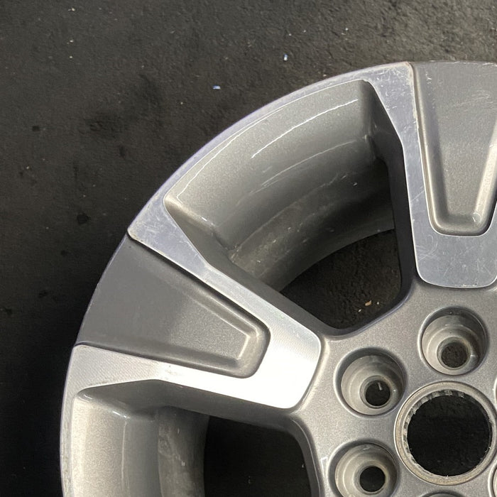 17" COLORADO 15-16 17x8, , opt R28 Original OEM Wheel Rim - Side Profile