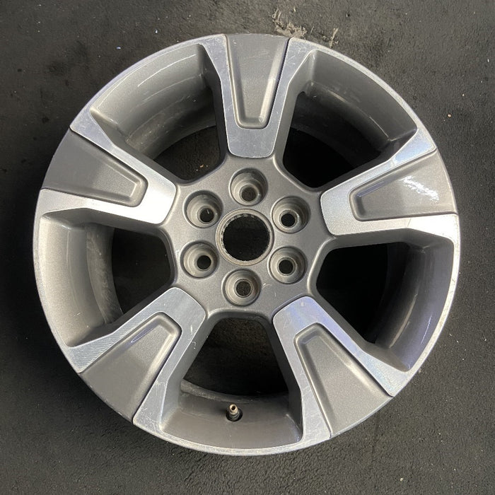 17" COLORADO 15-16 17x8, , opt R28 Original OEM Wheel Rim - Front View