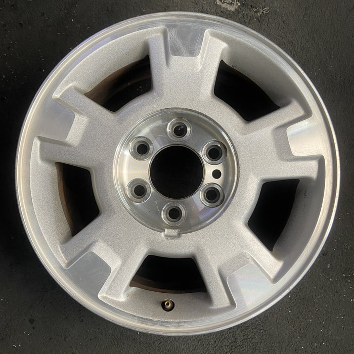 17" FORD F150 PICKUP 09-14 17x7.5, aluminum, 5 spoke, Original OEM Wheel Rim - Additional View
