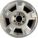 17" FORD F150 PICKUP 09-14 17x7.5, aluminum, 5 spoke, Original OEM Wheel Rim - Front View