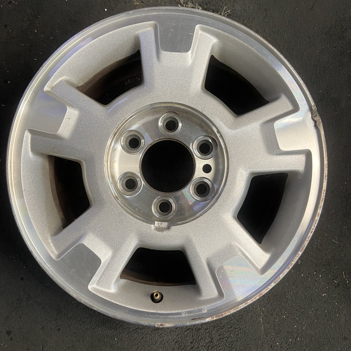 17" FORD F150 PICKUP 09-14 17x7.5, aluminum, 5 spoke, Original OEM Wheel Rim - Additional View