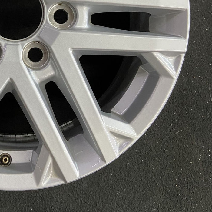 18" SEQUOIA 23-24 18x7.5, 6 double spoke, silver Original OEM Wheel Rim - Back View