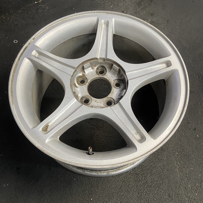 17" MUSTANG 00 17x8, , w/o exposed lug nuts; sparkle silver Original OEM Wheel - View 7