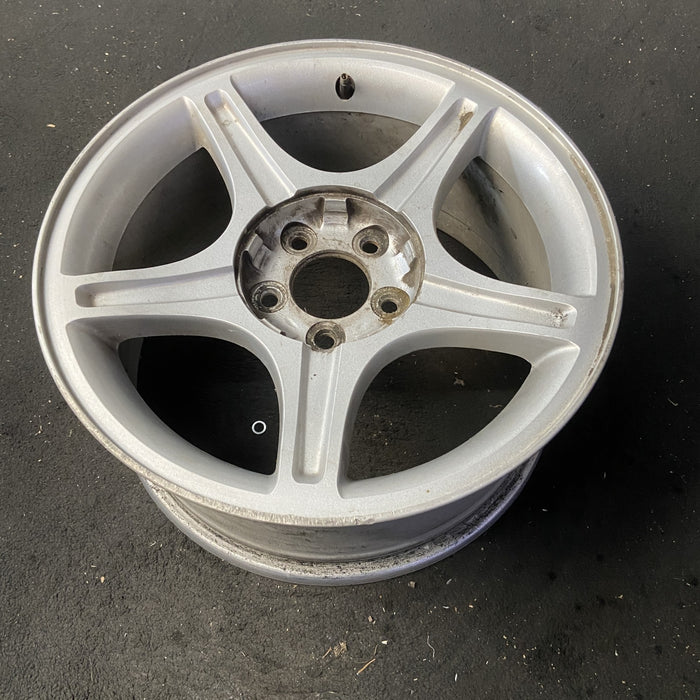 17" MUSTANG 00 17x8, , w/o exposed lug nuts; sparkle silver Original OEM Wheel - View 8