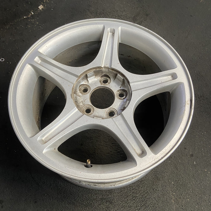 17" MUSTANG 00 17x8, , w/o exposed lug nuts; sparkle silver Original OEM Wheel - View 7