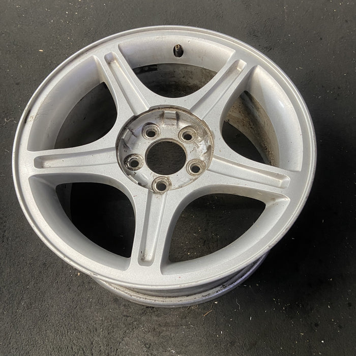 17" MUSTANG 00 17x8, , w/o exposed lug nuts; sparkle silver Original OEM Wheel - View 8