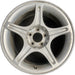 17" MUSTANG 00 17x8, , w/o exposed lug nuts; sparkle silver Original OEM Wheel - Front View