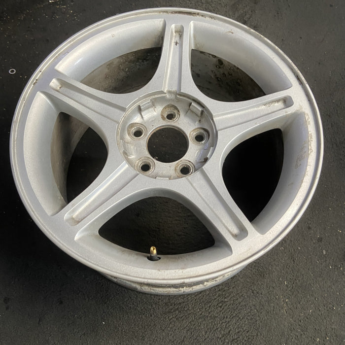17" MUSTANG 00 17x8, , w/o exposed lug nuts; sparkle silver Original OEM Wheel - View 7