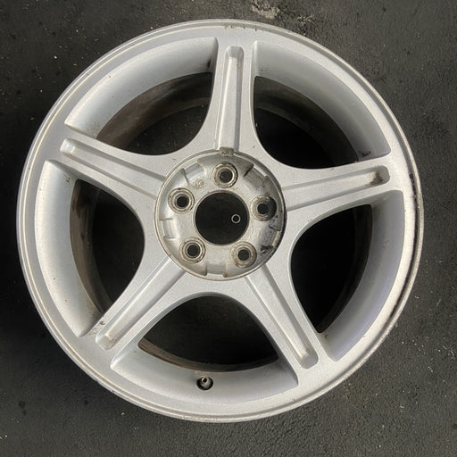 17" MUSTANG 00 17x8, , w/o exposed lug nuts; sparkle silver Original OEM Wheel - Additional View