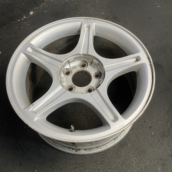 17" MUSTANG 00 17x8, , w/o exposed lug nuts; sparkle silver Original OEM Wheel - View 7