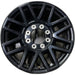 20" FORD F250SD PICKUP 19 20x8 , 16 spoke, , black Original OEM Wheel Rim - Front View