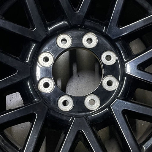 20" FORD F250SD PICKUP 19 20x8 , 16 spoke, , black Original OEM Wheel Rim - Angle View
