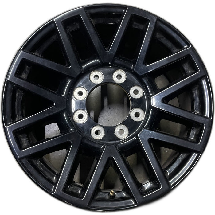 20" FORD F250SD PICKUP 19 20x8 , 16 spoke, , black Original OEM Wheel Rim - Front View