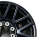 20" FORD F250SD PICKUP 19 20x8 , 16 spoke, , black Original OEM Wheel Rim - Side Profile
