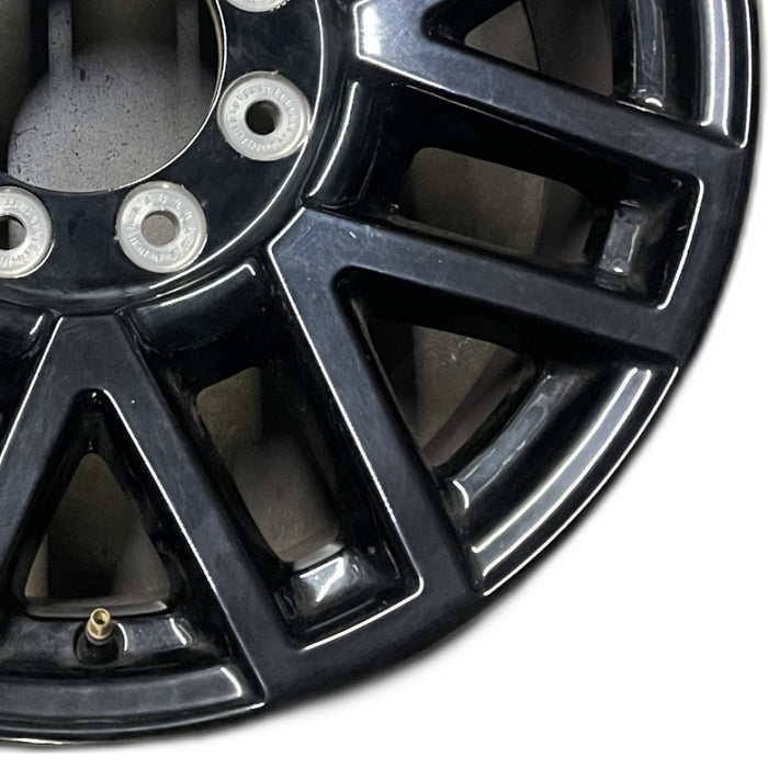 20" FORD F250SD PICKUP 19 20x8 , 16 spoke, , black Original OEM Wheel Rim - Close-Up Detail