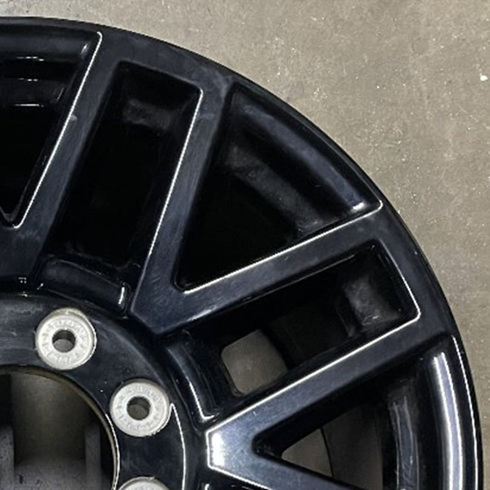 20" FORD F250SD PICKUP 19 20x8 , 16 spoke, , black Original OEM Wheel Rim - Close-Up Detail