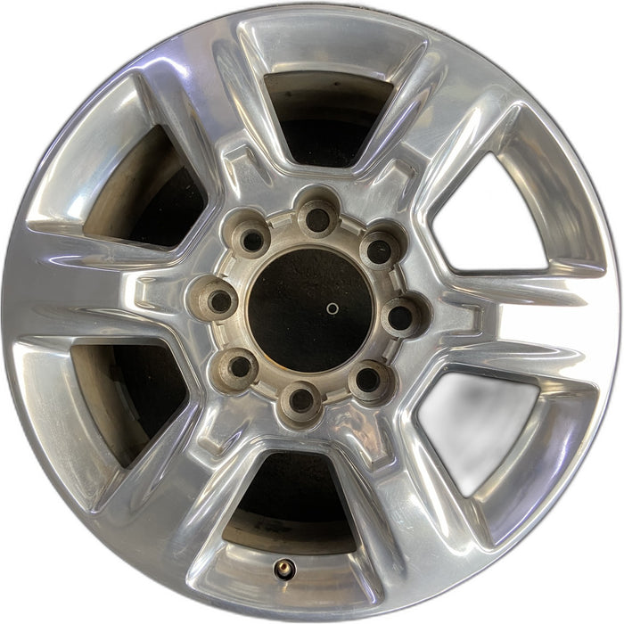 20" SIERRA 2500 PICKUP 17-19 20x8.5, 6 spoke Original OEM Wheel Rim - Front View